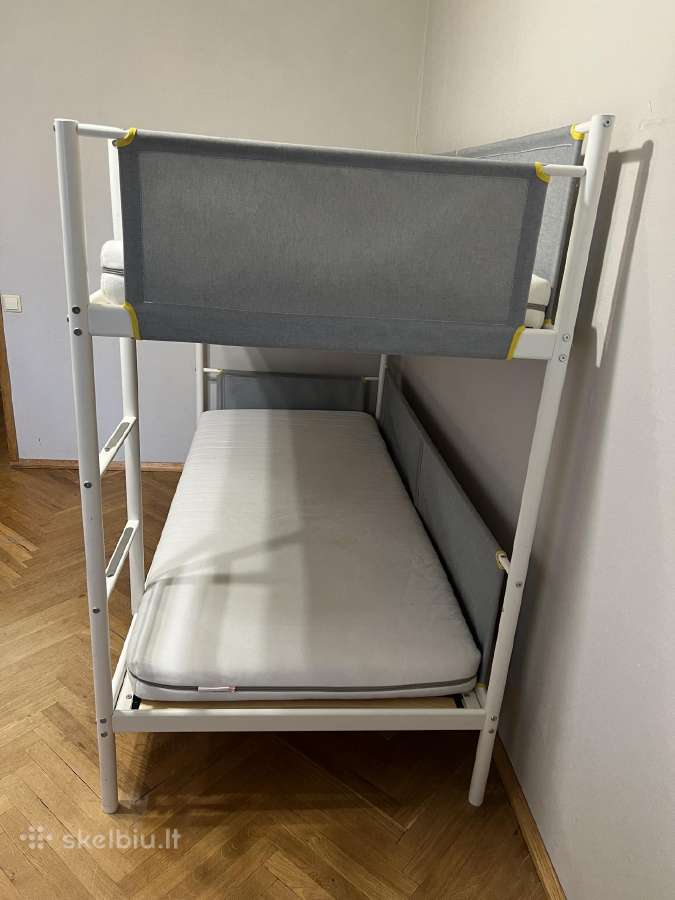 Parduodama dviaukštė lova su 2 čiužiniais - nuotraukos Nr. 2