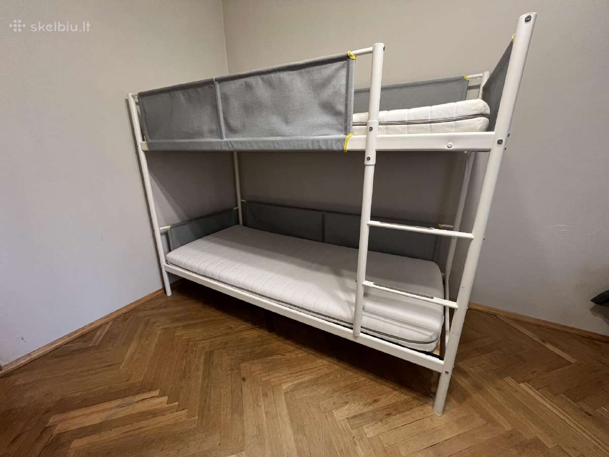 Parduodama dviaukštė lova su 2 čiužiniais - nuotraukos Nr. 6