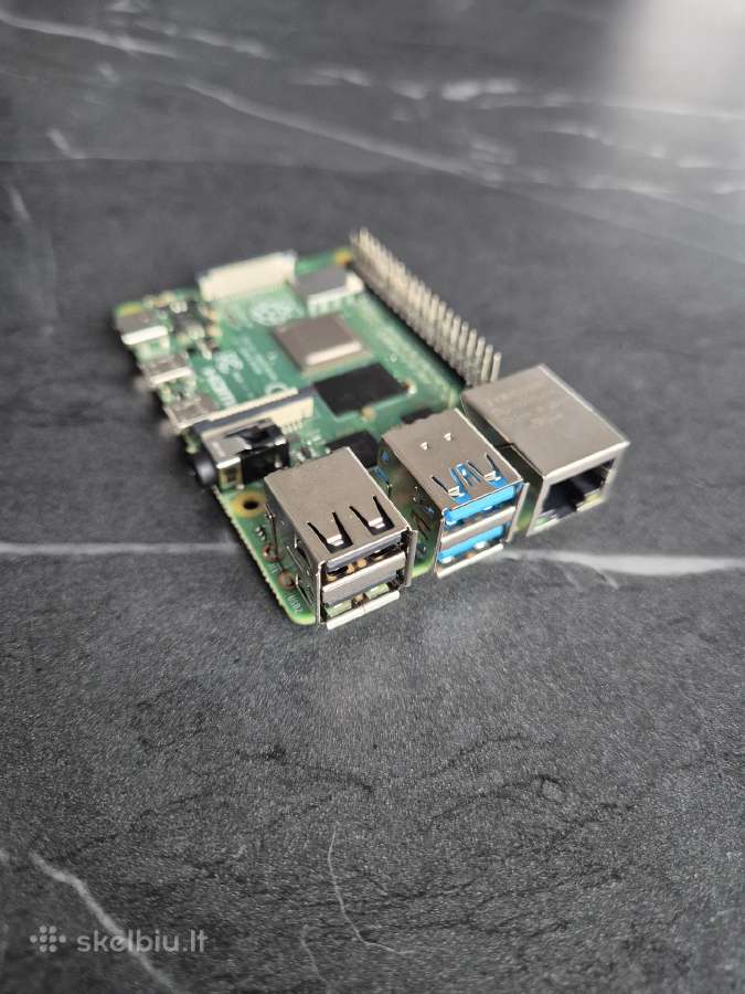 Raspberry Pi 4 RAM 8 GB Rom 64 GB - nuotraukos Nr. 3