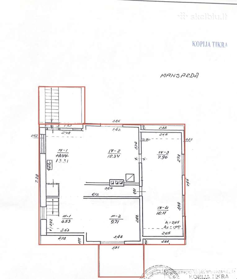 Parduodama Namo Dalis Marijampolės Centre - nuotraukos Nr. 19