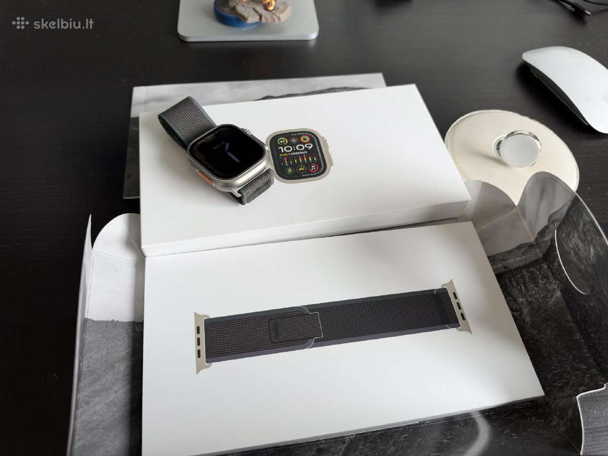 Parduodu Apple Watch Ultra 2 49 mm – Natural Titan - nuotraukos Nr. 5