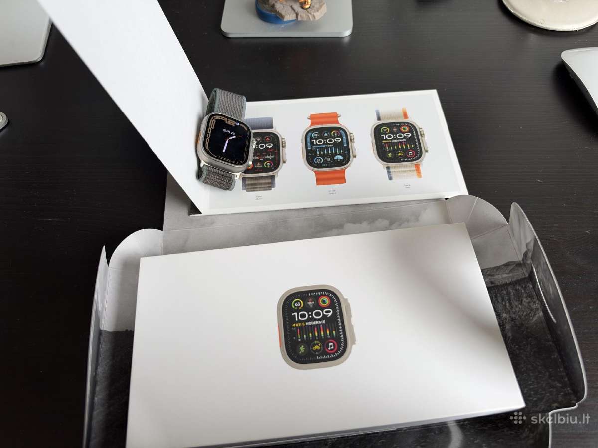 Parduodu Apple Watch Ultra 2 49 mm – Natural Titan - nuotraukos Nr. 6