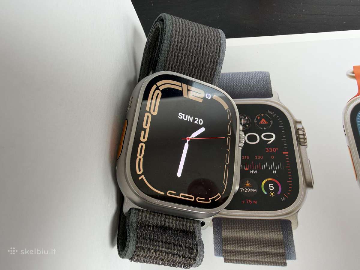 Parduodu Apple Watch Ultra 2 49 mm – Natural Titan - nuotraukos Nr. 7