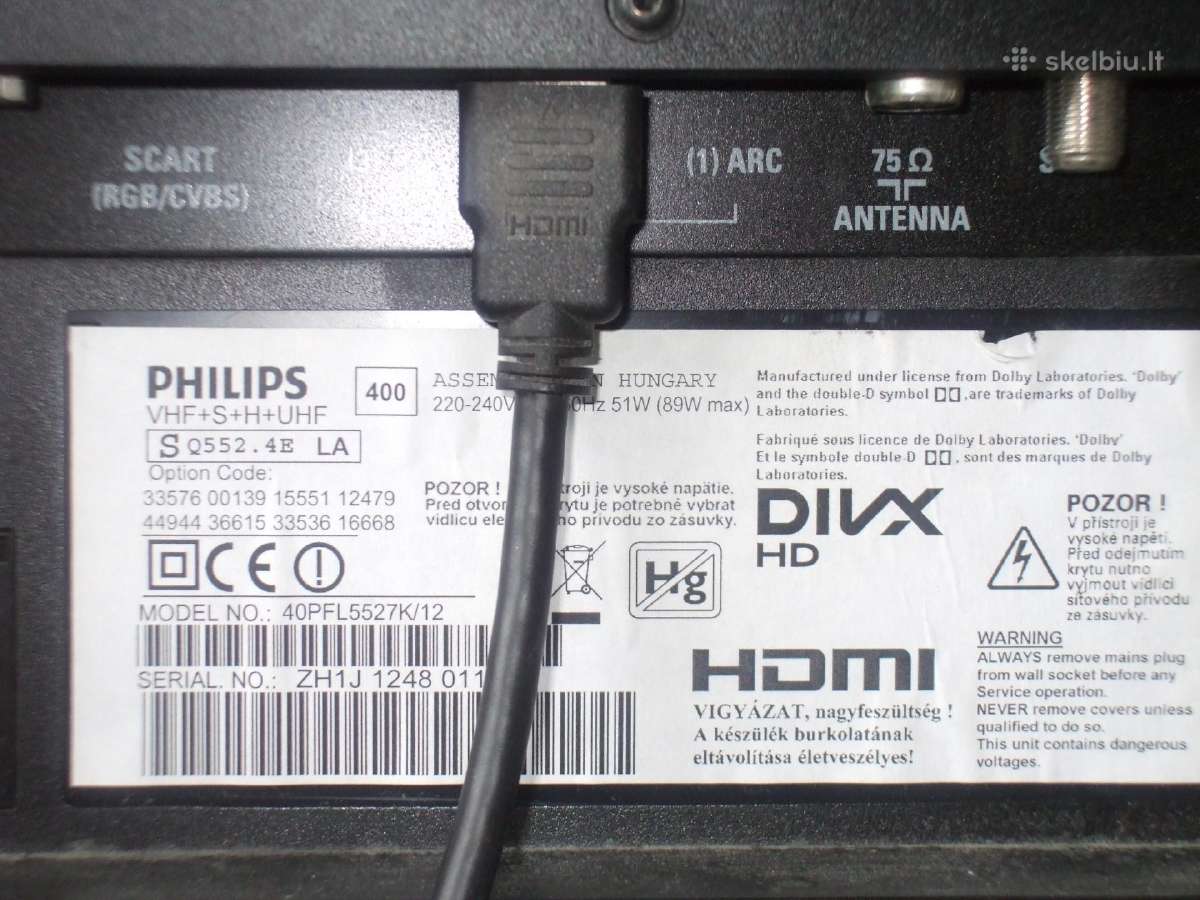 Philips televizorius - nuotraukos Nr. 4