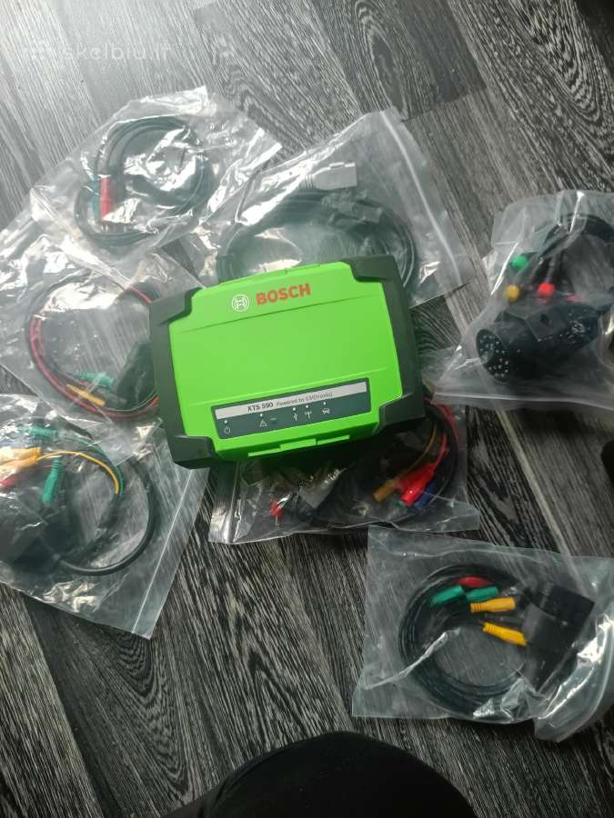 Testeris Bosch Kts 590 be programinės įrangos - nuotraukos Nr. 2