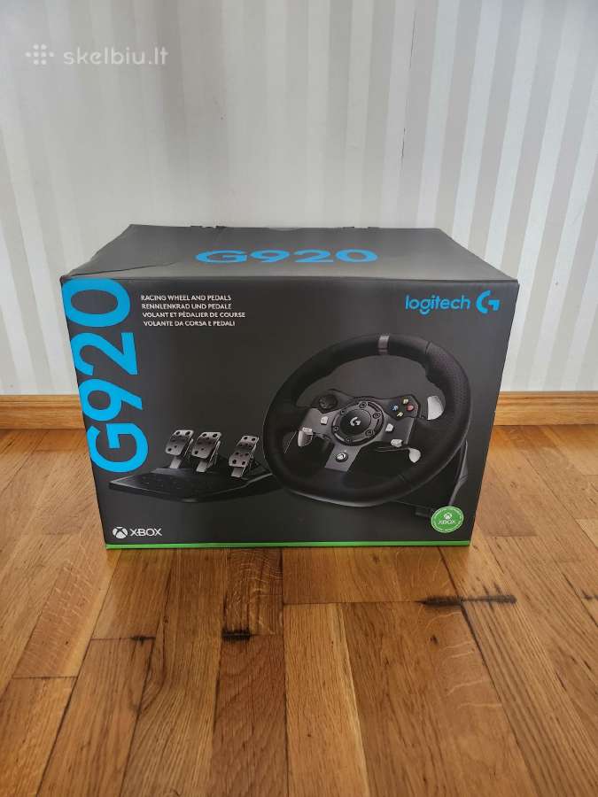 Žaidimų Vairas "Logitech" G920 - nuotraukos Nr. 5