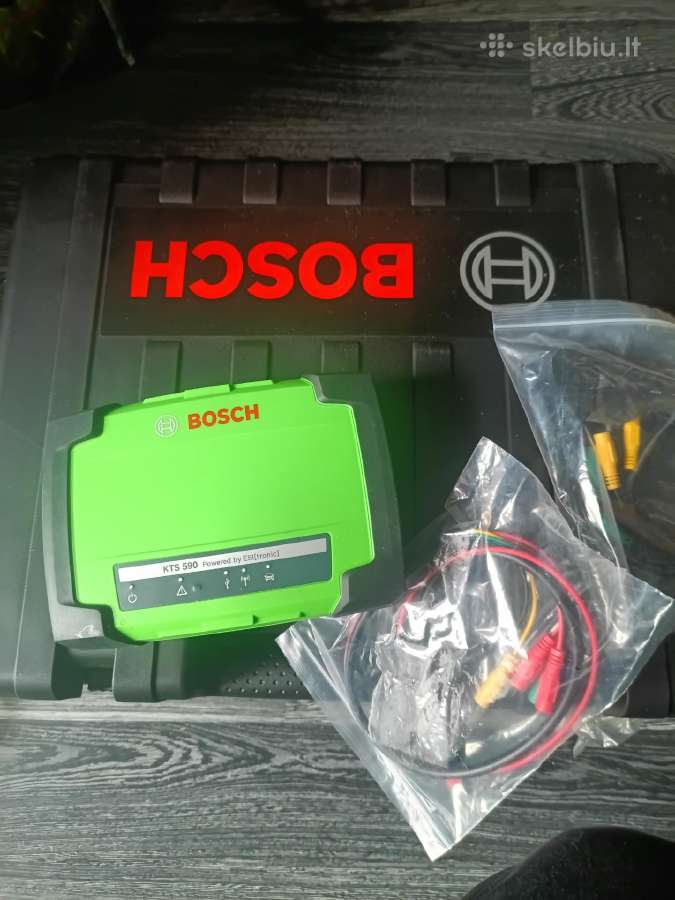 Testeris Bosch Kts 590 be programinės įrangos - nuotraukos Nr. 4