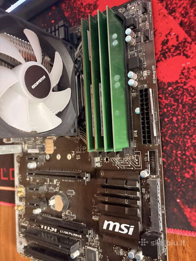 I5-7500 / Msi Z170a / 16gb RAM + aušintuvas Combo - nuotraukos Nr. 2