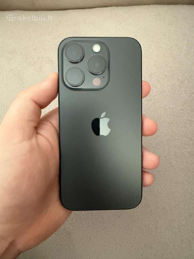 Parduodamas iPhone 15 Pro 256gb black titanium - nuotraukos Nr. 3