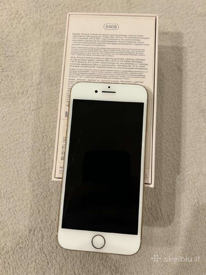 Apple iPhone 8 Rose Gold 64 GB - nuotraukos Nr. 3