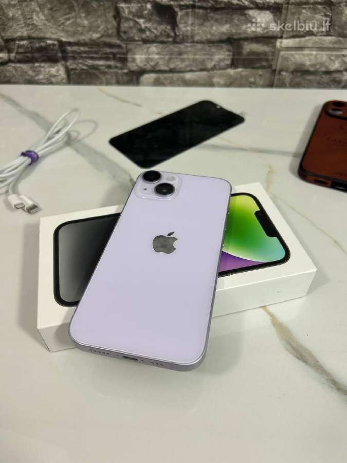 iPhone 14 128gb 85% Purple - nuotraukos Nr. 4