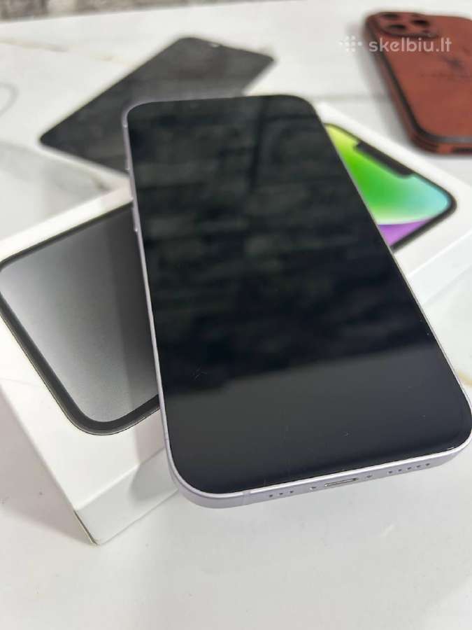 iPhone 14 128gb 85% Purple - nuotraukos Nr. 12