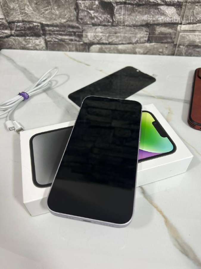 iPhone 14 128gb 85% Purple - nuotraukos Nr. 10