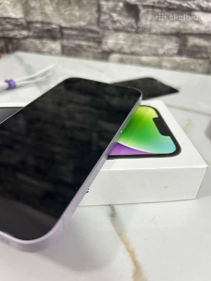 iPhone 14 128gb 85% Purple - nuotraukos Nr. 11