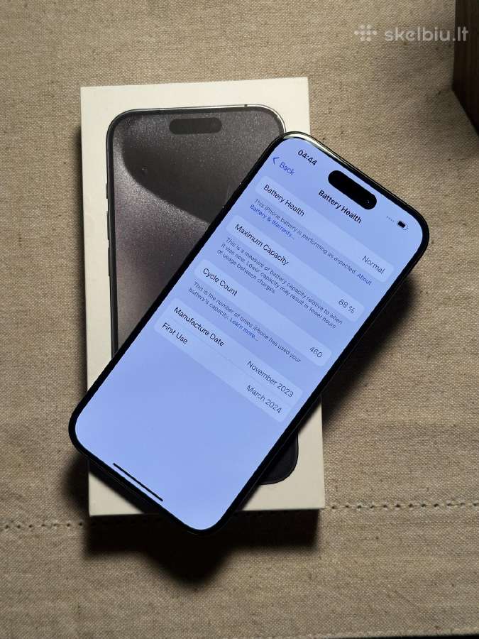 iPhone 15 Pro - nuotraukos Nr. 3
