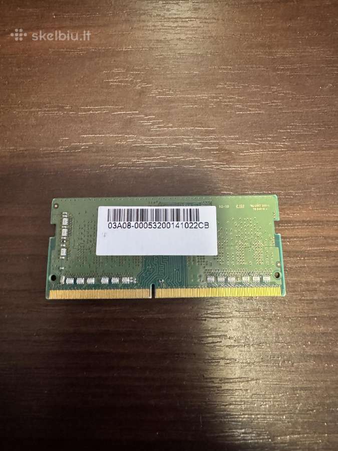 Sodimm 8gb ddr-4 samsung (ziur. Apras.) - nuotraukos Nr. 2