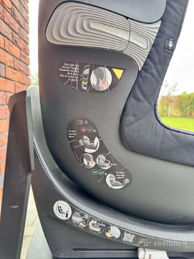 Cybex auto kėdutė su 360 padu. - nuotraukos Nr. 5