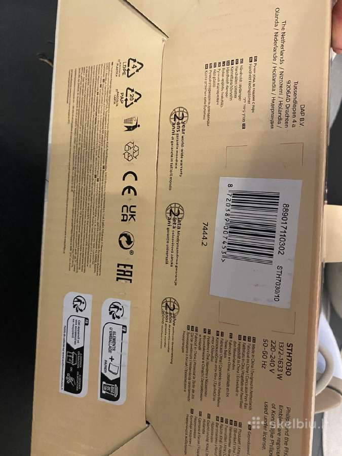 Philips 7000 Sth7030/10 drabužių garintuvas - nuotraukos Nr. 3