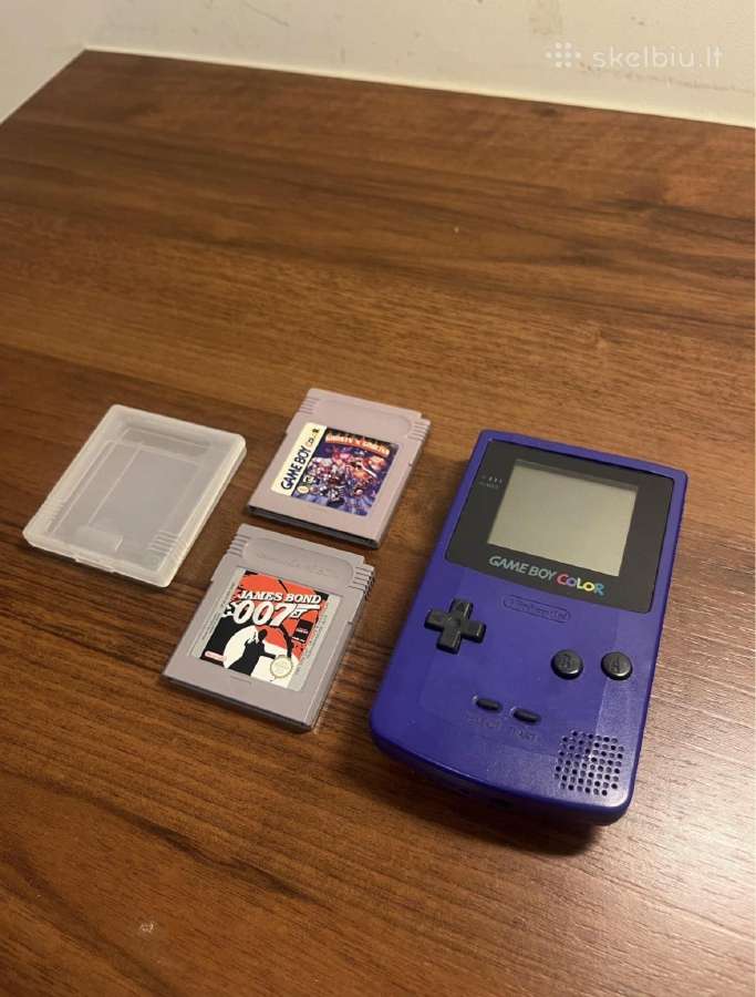 Game Boy Color + 2 žaidimai - nuotraukos Nr. 3