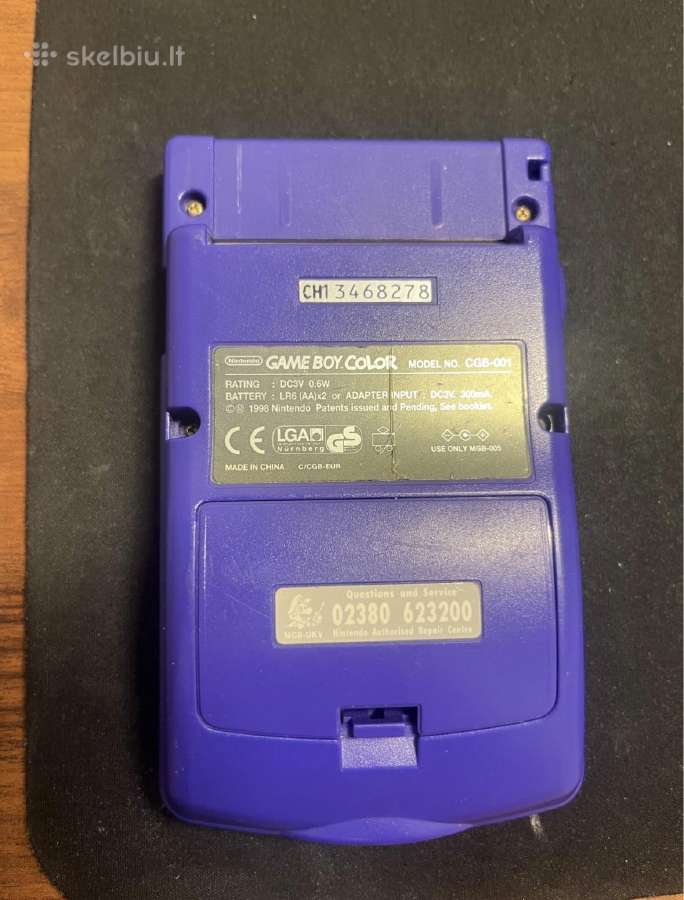 Game Boy Color + 2 žaidimai - nuotraukos Nr. 5