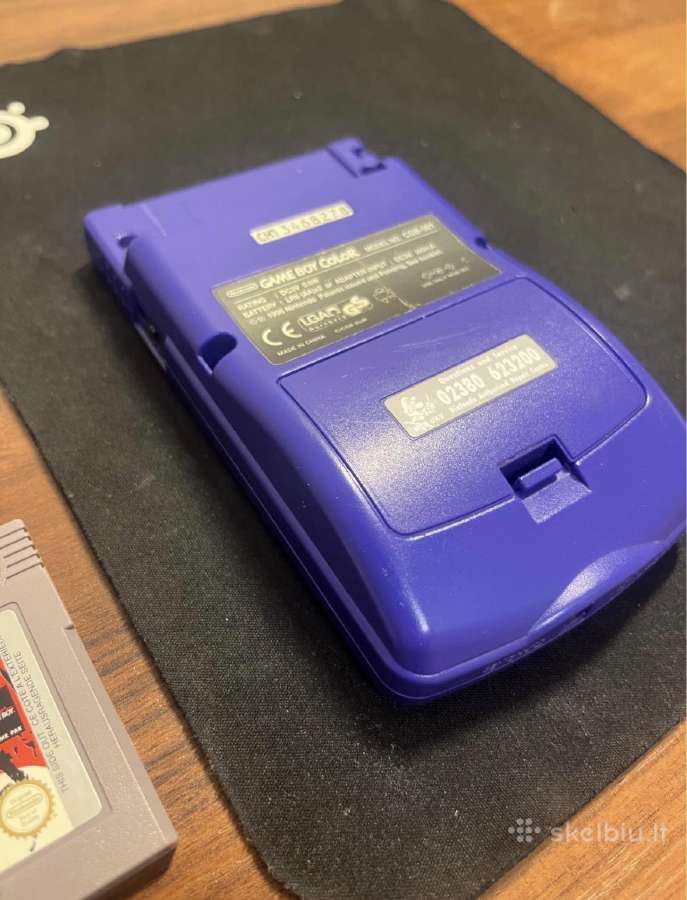 Game Boy Color + 2 žaidimai - nuotraukos Nr. 6