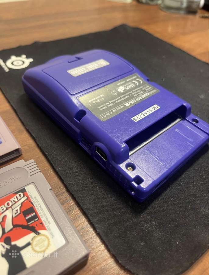 Game Boy Color + 2 žaidimai - nuotraukos Nr. 7
