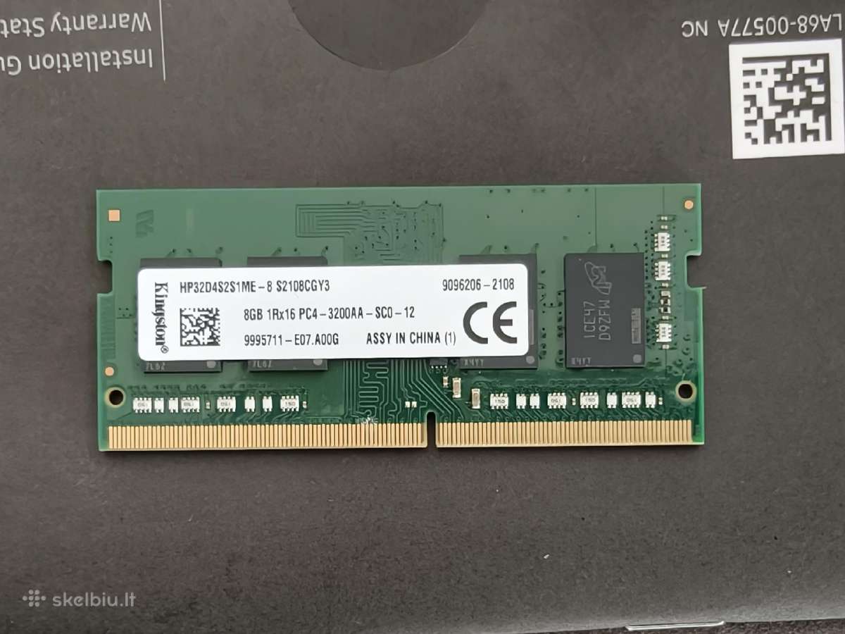 Ddr4 sodimm 8 GB - nuotraukos Nr. 3