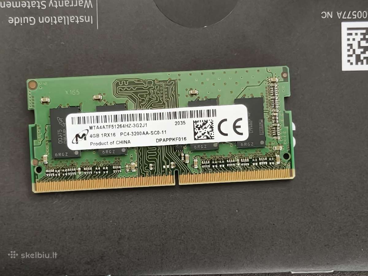 Ddr4 sodimm 8 GB - nuotraukos Nr. 4