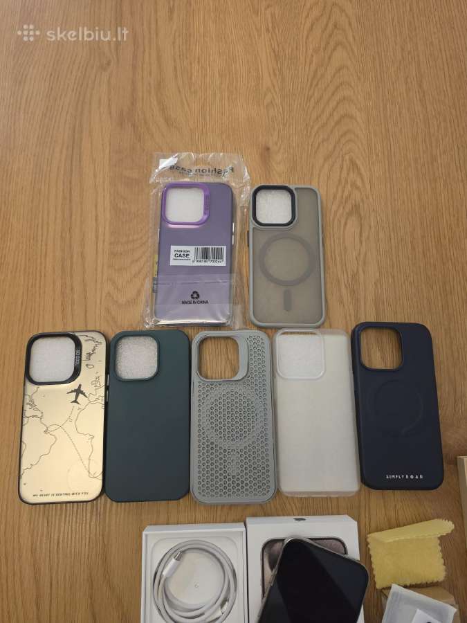 Apple iPhone 15 Pro 128gb natural titanium - nuotraukos Nr. 13