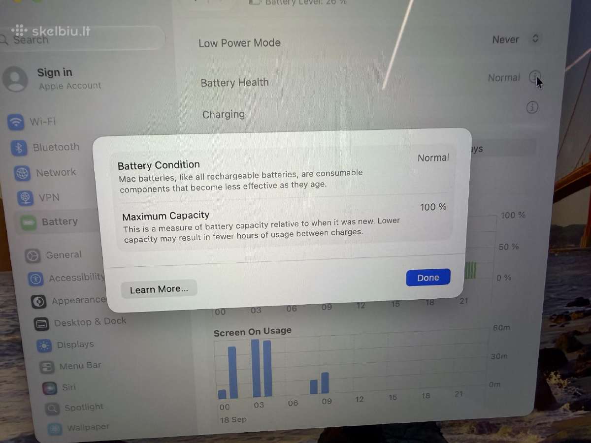 MacBook Pro 14 M5 16gb 512gb SSD - nuotraukos Nr. 6