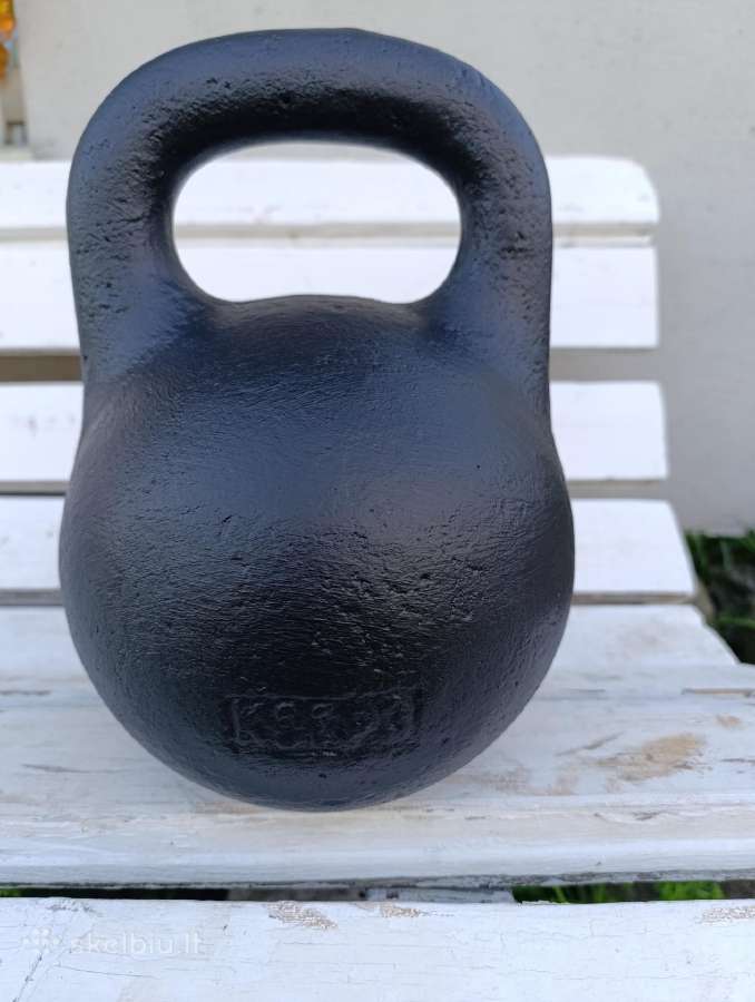 Originali metalinė sportinė gyra(svarmuo ) 16 kg - nuotraukos Nr. 2