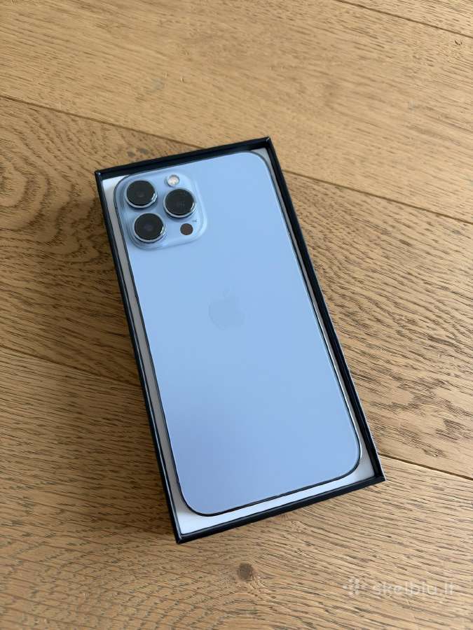 iPhone 13 Pro Max 256gb Sierra Blue - nuotraukos Nr. 5