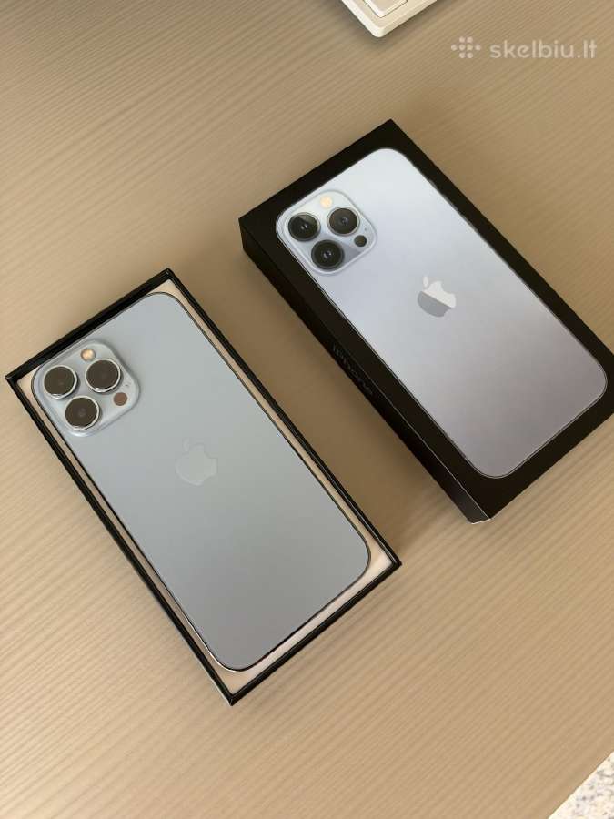 iPhone 13 Pro Max 256gb Sierra Blue - nuotraukos Nr. 2