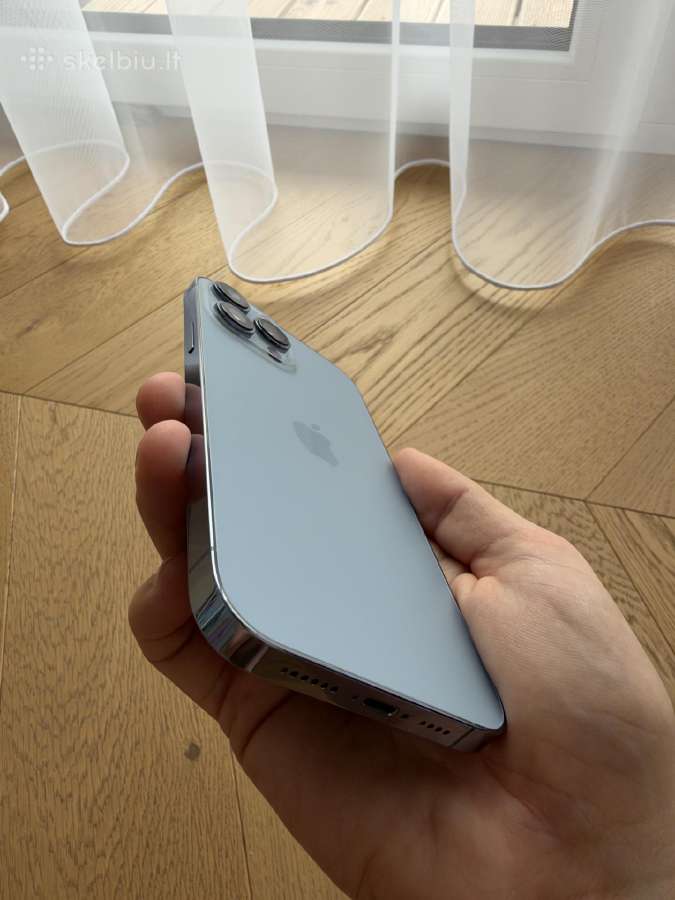 iPhone 13 Pro Max 256gb Sierra Blue - nuotraukos Nr. 4