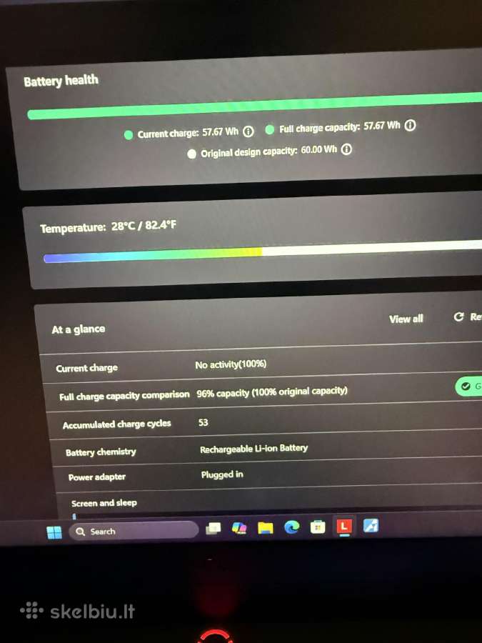 Lenovo Loq Rtx 4050 su 24gb RAM - nuotraukos Nr. 8
