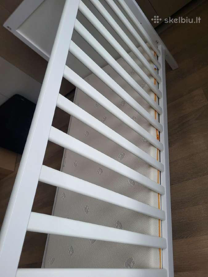 Ikea lovytė 60120 su čiužinuku - nuotraukos Nr. 7