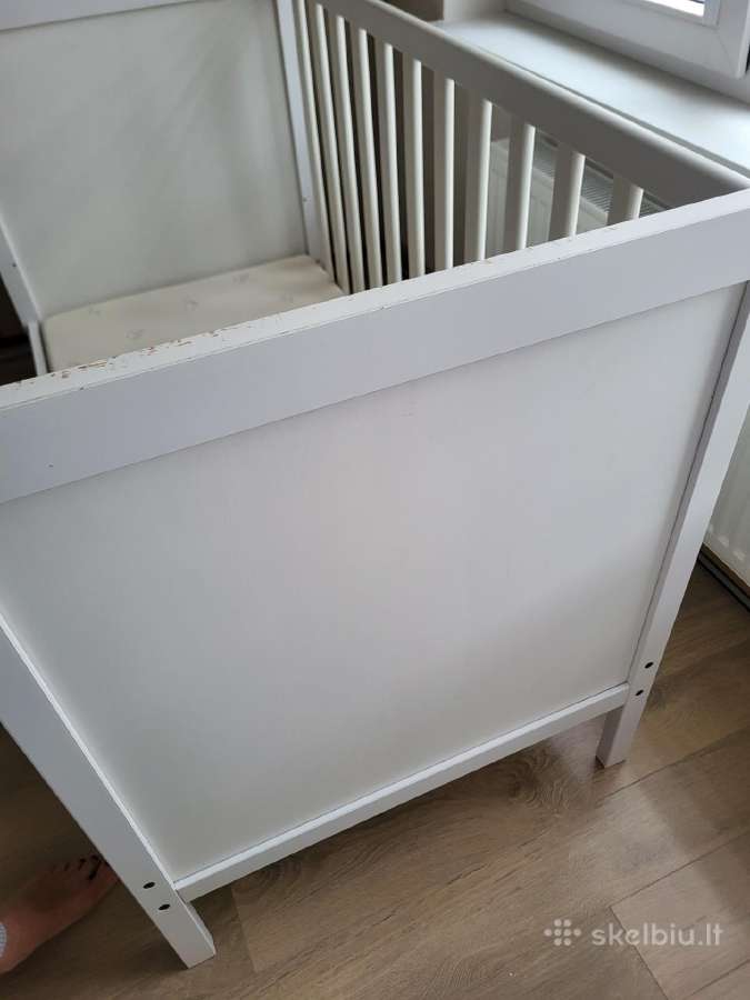 Ikea lovytė 60120 su čiužinuku - nuotraukos Nr. 8