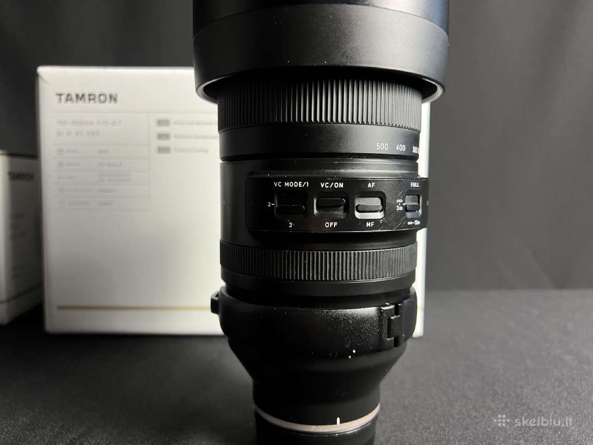 Tamron 150-500mm (Sony E) f/5-6.7 Di III Vc Vxd - nuotraukos Nr. 2