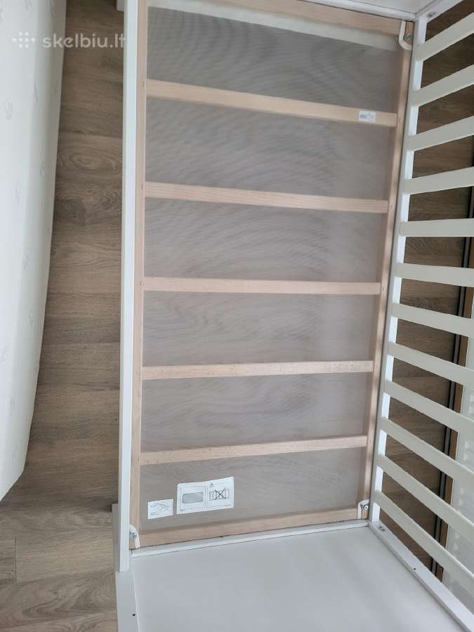 Ikea lovytė 60120 su čiužinuku - nuotraukos Nr. 11