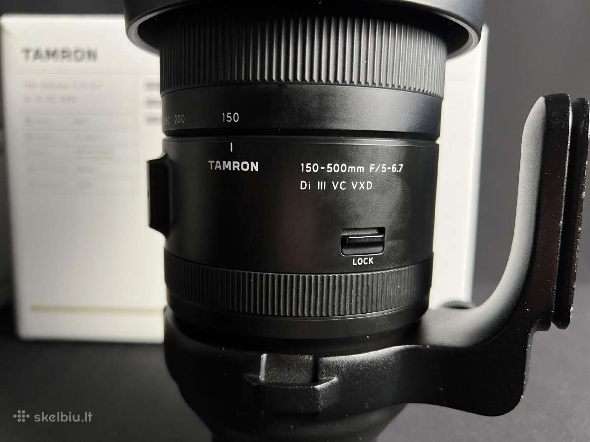 Tamron 150-500mm (Sony E) f/5-6.7 Di III Vc Vxd - nuotraukos Nr. 7