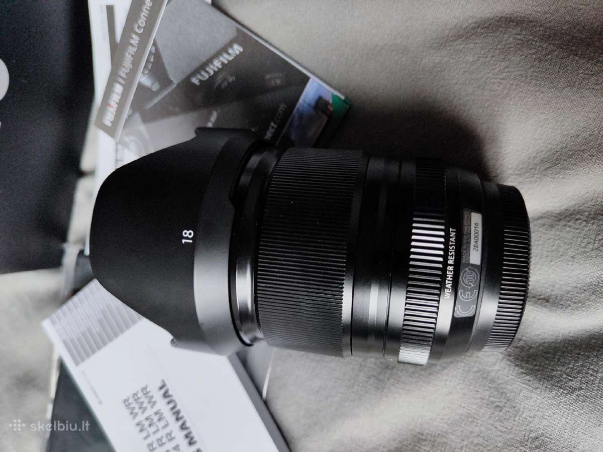 Fujinon Xf18f1.4 R Lm WR - nuotraukos Nr. 2