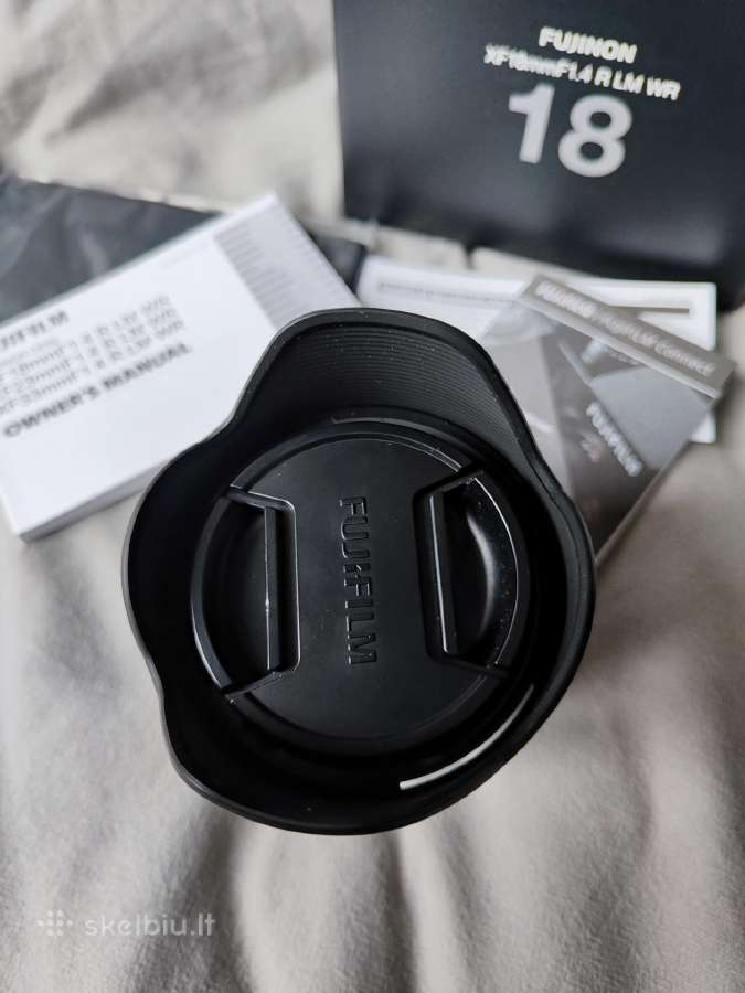 Fujinon Xf18f1.4 R Lm WR - nuotraukos Nr. 3