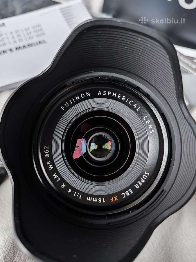 Fujinon Xf18f1.4 R Lm WR - nuotraukos Nr. 4