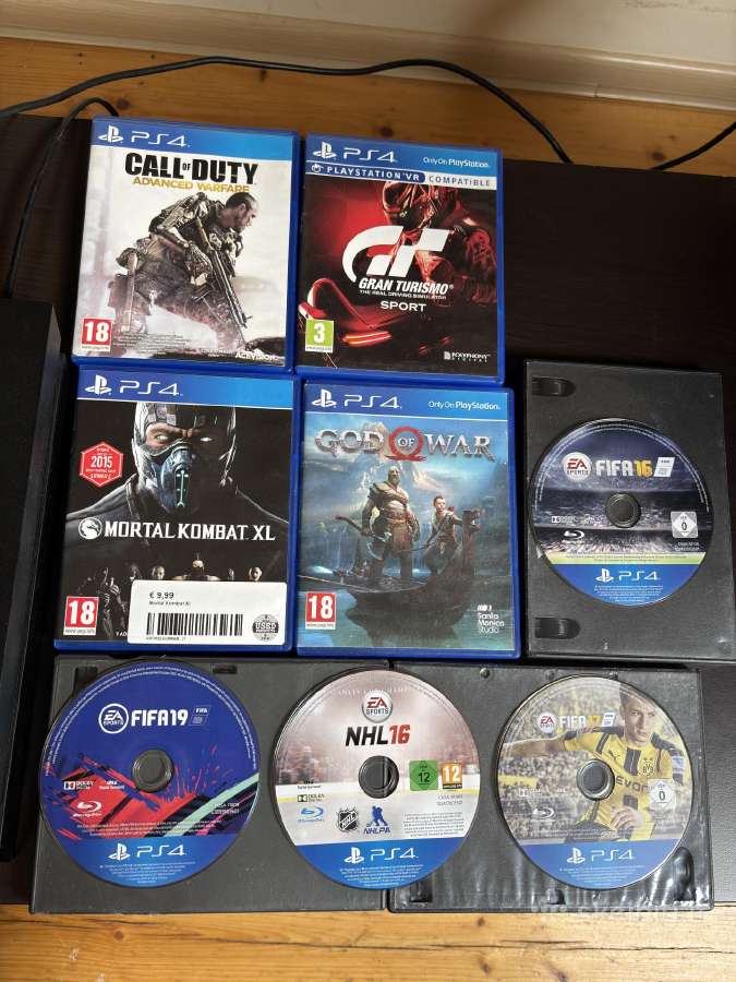 Playstation 4+8 žaidimai - nuotraukos Nr. 5