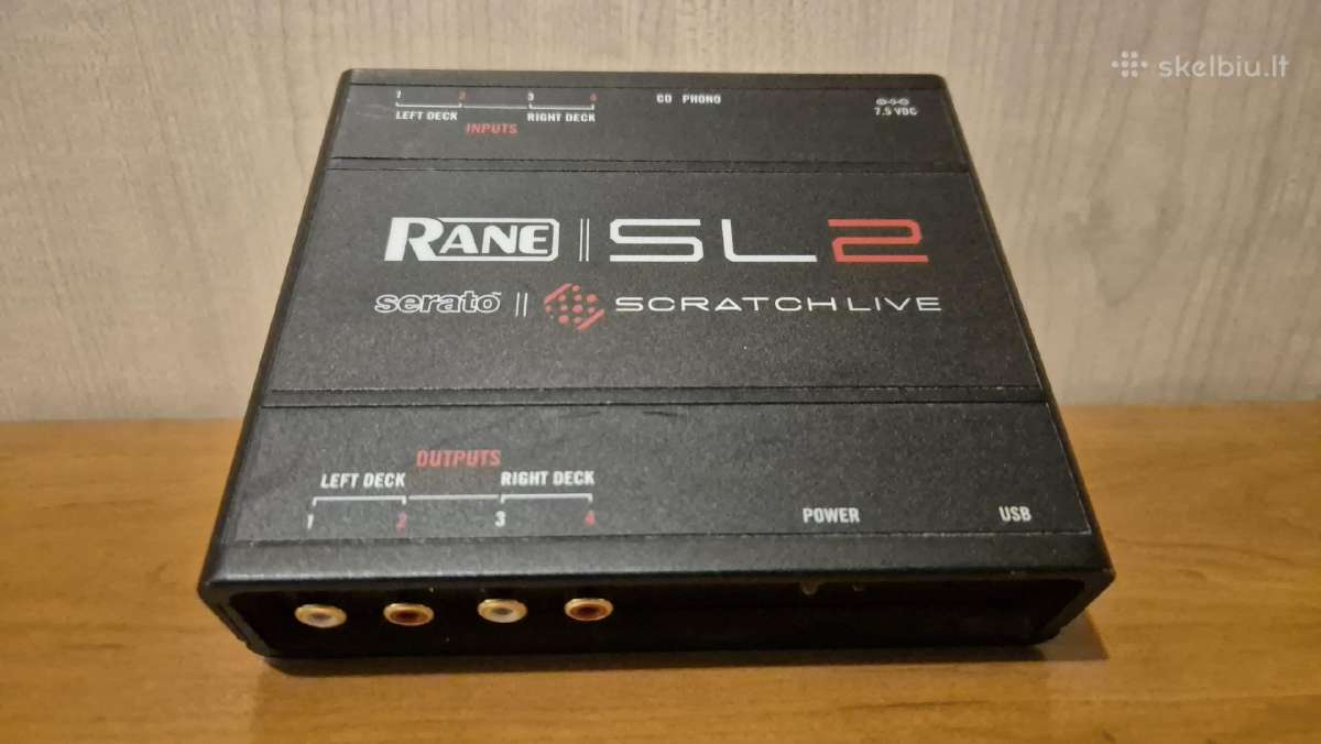 Rane Serato Scratch Live 2 (Sl2) dvs - nuotraukos Nr. 3
