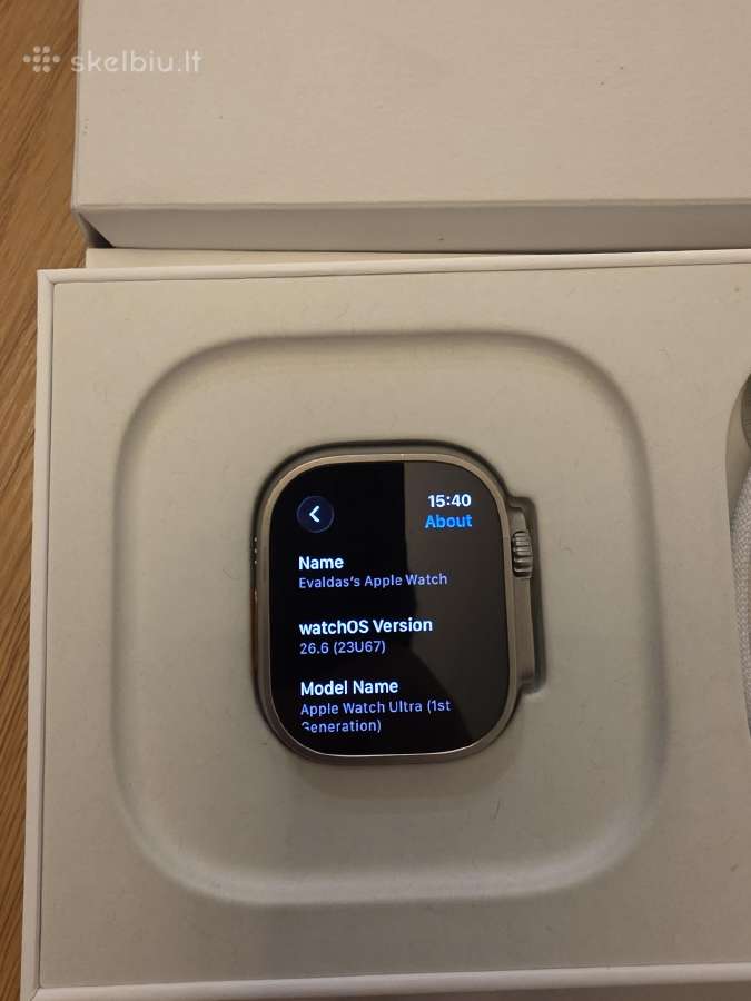 Apple watch Ultra - nuotraukos Nr. 9
