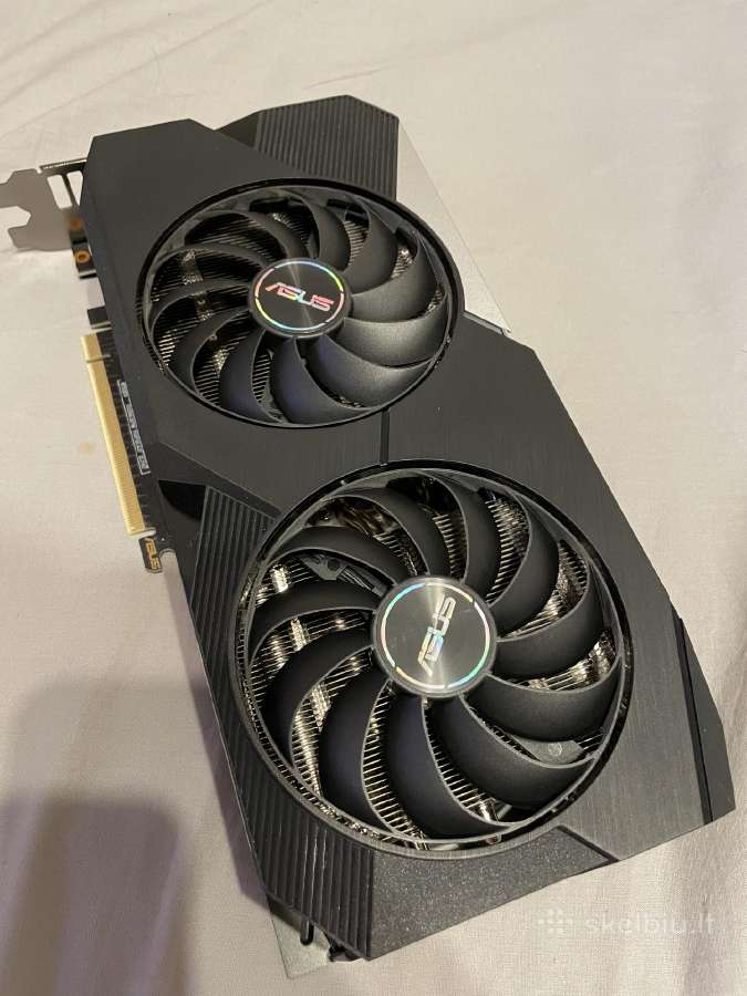 Asus Dual Geforce Rtx 3070 V2 Oc Edition 8gb Gddr6 - nuotraukos Nr. 2