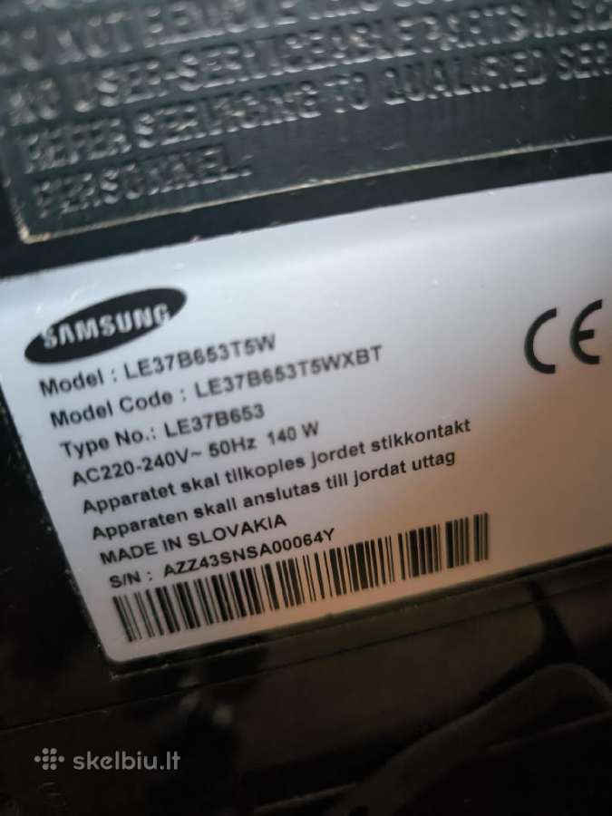 Dovanoju TV Samsung, veikiantis - nuotraukos Nr. 2