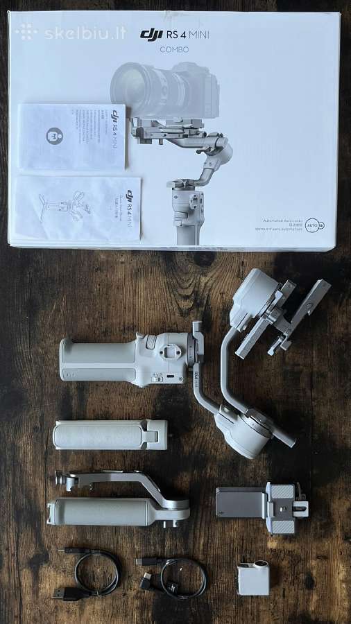 Dji RS 4 Mini Combo Stabilizer - nuotraukos Nr. 3