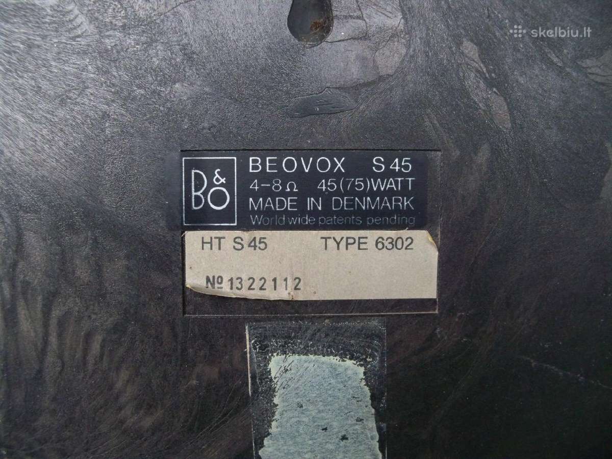 Beovox S45-2. S45. - nuotraukos Nr. 38